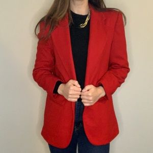 Vintage Sag Harbor 100% Wool Blazer